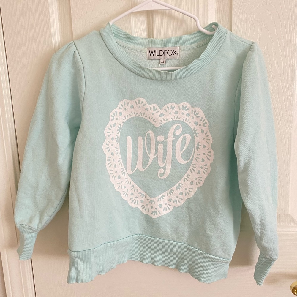 Wildfox Wife Sweatshirt - XS
